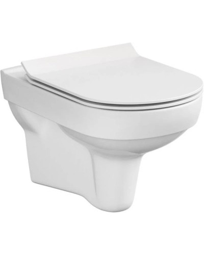 Комплект подвесной унитаз Cersanit City MZ-CITY-COn-S-DL + система инсталляции Villeroy & Boch 92246100 + 92249061