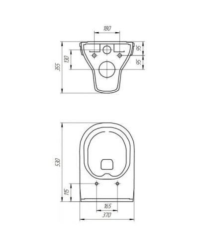 Комплект подвесной унитаз Cersanit City MZ-CITY-COn-S-DL + система инсталляции Villeroy & Boch 92246100 + 92249068