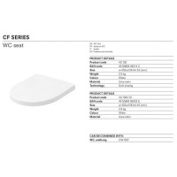 Комплект подвесной унитаз Toto CF CW132Y#NW1 + VC130 + система инсталляции Villeroy & Boch 92246100 + 92249068