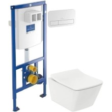 Комплект подвесной унитаз Toto SP CW532Y + TC512F + система инсталляции Villeroy & Boch 92246100 + 92249068