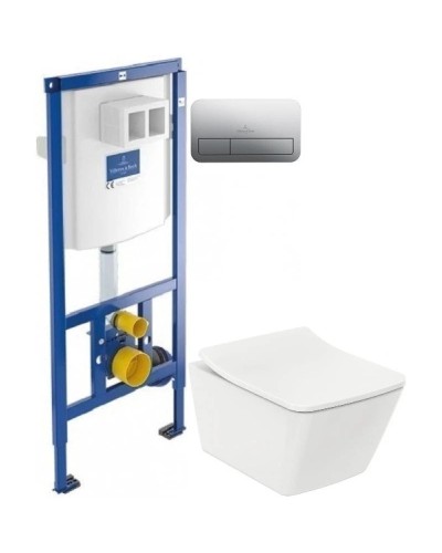 Комплект подвесной унитаз Toto SP CW532Y + TC512F + система инсталляции Villeroy & Boch 92246100 + 92249061