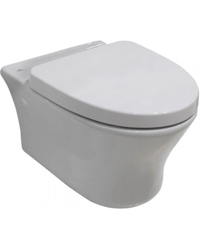 Комплект подвесной унитаз Noken Hotels N399999901 + N356330439 + система инсталляции Villeroy & Boch 92246100 + 92249068