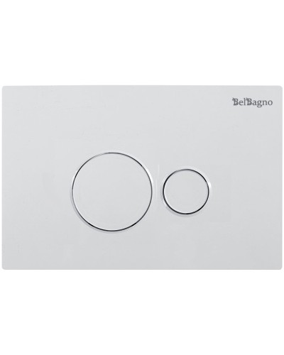 Инсталляция BelBagno BB026/BB082BL с Белой глянцевой клавишей смыва