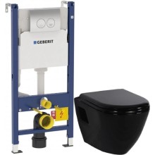 Комплект подвесной унитаз Creavit Terra TP325-11SI00E-0000 + KC0103.03.1300E + система инсталляции Geberit 458.124.21.1