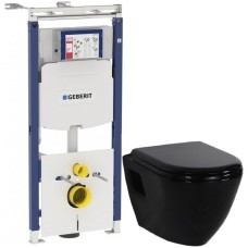 Комплект подвесной унитаз Creavit Terra TP325-11SI00E-0000 + KC0103.03.1300E + система инсталляции Geberit 111.362.00.5