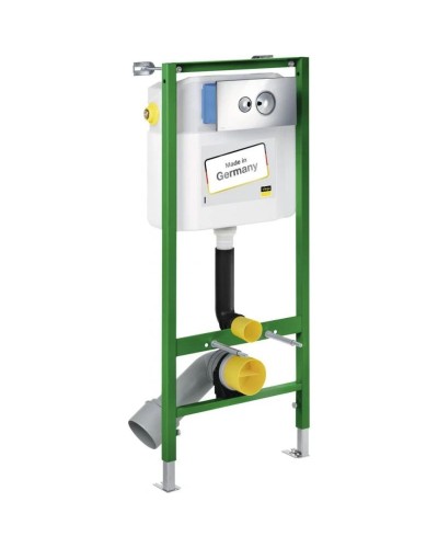 Комплект подвесной унитаз Creavit Terra TP325-11SI00E-0000 + KC0103.03.1300E + система инсталляции Viega