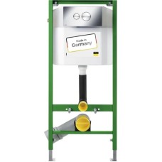 Комплект подвесной унитаз Creavit Terra TP325-11SI00E-0000 + KC0103.03.1300E + система инсталляции Viega