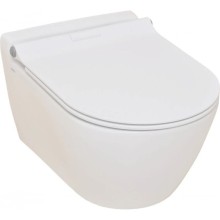 Комплект подвесной унитаз Serel Smart SM25SL + система инсталляции Geberit 111.362.00.5