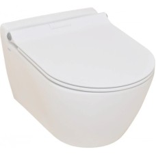 Комплект подвесной унитаз Serel Smart SM25SL + система инсталляции Jacob Delafon E5504-NF + E4326-CP