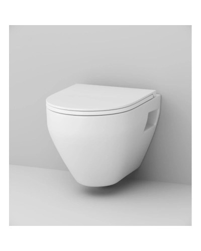 Комплект подвесной унитаз Am.Pm Spirit 2.0 C701738WH + C707857WH + система инсталляции Geberit 458.125.21.1