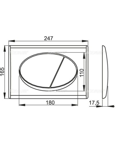 Комплект подвесной унитаз Am.Pm Inspire 2.0 C50A1700SC + система инсталляции AlcaPlast AM101/11203:1RUSSETM70
