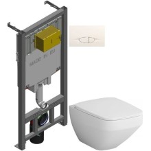 Комплект подвесной унитаз Am.Pm Inspire 2.0 C50A1700SC + система инсталляции Jacob Delafon E29025-NF + E29026-01R