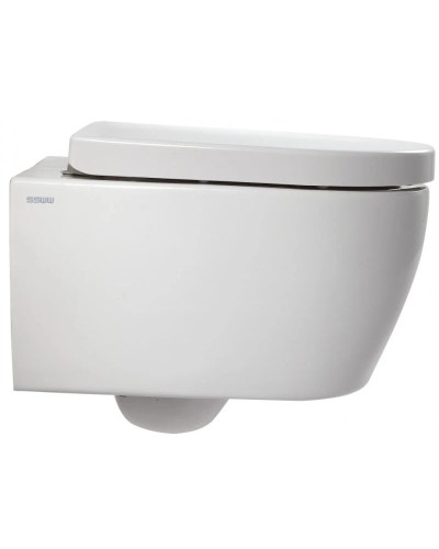 Комплект подвесной унитаз SSWW CT2038V + система инсталляции Tece 9300302 + 9240407