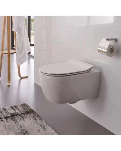 Комплект подвесной унитаз SSWW NC2038 + система инсталляции Tece 9300302 + 9240407