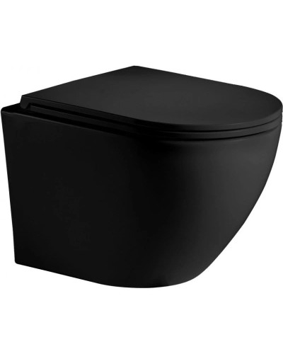 Комплект подвесной унитаз WeltWasser Merzbach 004MT-BL 10000003695  + система инсталляции Tece 9300302 + 9240407