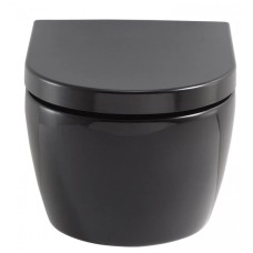 Комплект подвесной унитаз SSWW CT2038BLACK + система инсталляции Tece 9300302 + 9240407