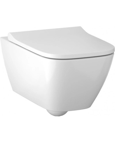 Комплект подвесной унитаз Geberit Smyle Square 500.683.01.1 + система инсталляции Jacob Delafon E29025-NF + E29027-CP