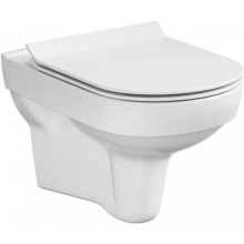 Комплект подвесной унитаз Cersanit City MZ-CITY-COn-S-DL + система инсталляции Jacob Delafon E24156-NF + E20859-7-BMT