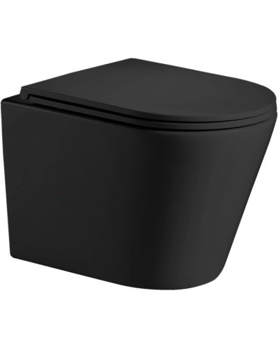 Комплект подвесной унитаз WeltWasser Salzbach 004MT-BL 10000003700 + система инсталляции Jacob Delafon E24156-NF + E20859-7-BMT