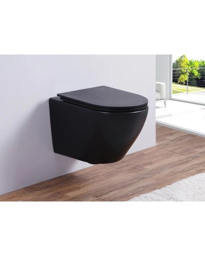 Комплект подвесной унитаз Esbano AZALEA ESUPAZALBM + система инсталляции Jacob Delafon E24156-NF + E20859-7-BMT