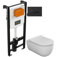 Комплект подвесной унитаз Bien Vokha MDKA052N1VP0W3000 + система инсталляции Jacob Delafon E24156-NF + E20859-7-BMT