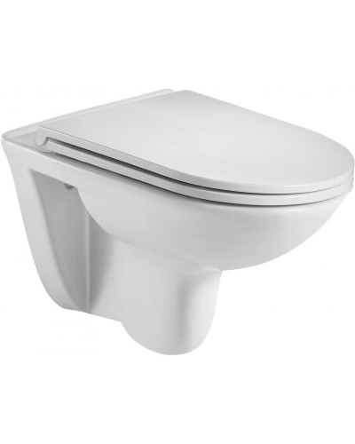 Комплект подвесной унитаз WeltWasser Baarbach 004GL-WT 10000003811 + система инсталляции Jacob Delafon E5504-NF + E4326-CP