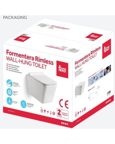 Комплект подвесной унитаз Teka Formentera 11.732.00.00 + система инсталляции Geberit 111.362.00.5 + 115.770.DW.5