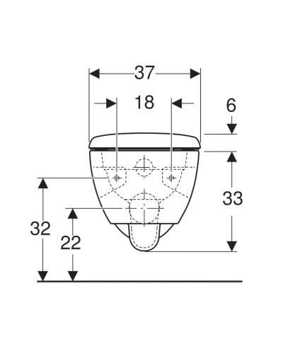 Комплект подвесной унитаз 500.800.00.1 + система инсталляции 458.103.00.1 + 115.105.DW.1 Geberit Renova 500.103.DW.R