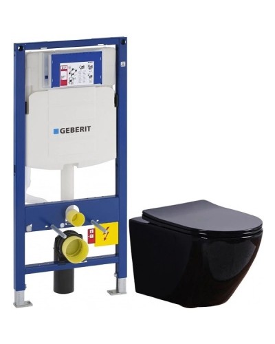 Комплект подвесной унитаз Esbano Azalea ESUPAZALB + система инсталляции Geberit 111.300.00.5