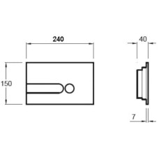 Комплект подвесной унитаз Esbano Azalea ESUPAZALB + система инсталляции Jacob Delafon E5504-NF + E4326-00