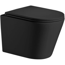 Комплект подвесной унитаз WeltWasser Salzbach 004MT-BL 10000003700 + система инсталляции Geberit 111.362.00.5 + 115.882.DW.1