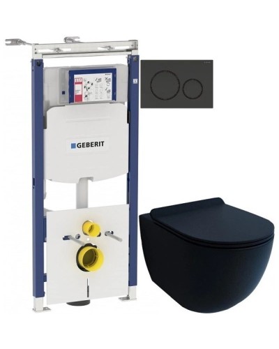 Комплект подвесной унитаз Esbano Garcia ESUPGARCBM + система инсталляции Geberit 111.362.00.5 + 115.882.DW.1