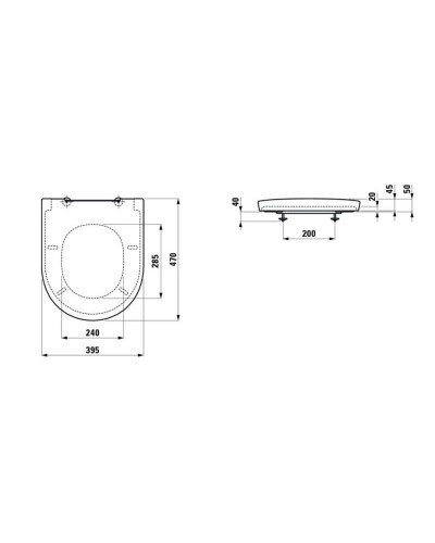 Комплект подвесной унитаз Laufen New Classic 8.2085.1.000.000.1 + 8.9185.1.000.000.1 + система инсталляции Geberit 111.362.00.5 + 115.882.DW.1