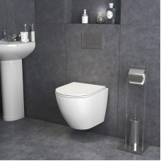 Комплект подвесной унитаз Grossman GR-4455S + система инсталляции Jacob Delafon E24156-NF + E20859-7-BMT