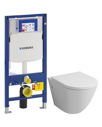 Комплект подвесной унитаз Grossman GR-4411 + система инсталляции Geberit 111.300.00.5