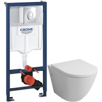 Комплект подвесной унитаз Grossman GR-4411 + система инсталляции Grohe 38721001