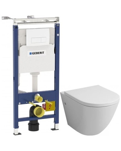 Комплект подвесной унитаз Grossman GR-4411 + система инсталляции Geberit 458.125.11.1