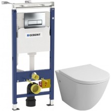 Комплект подвесной унитаз Grossman GR-4411 + система инсталляции Geberit 458.125.21.1