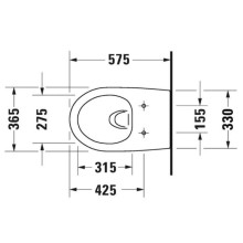 Комплект подвесной унитаз Duravit Architec 45720900A1 + система инсталляции Grohe 38721001