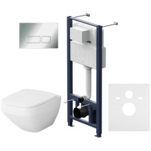 Комплект подвесной унитаз + система инсталляции Am.Pm Inspire 2.0 Pro S IS47051.50A1700