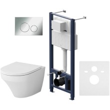 Комплект подвесной унитаз + система инсталляции Am.Pm Inspire Pro L IS49051.501700