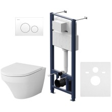 Комплект подвесной унитаз + система инсталляции Am.Pm Inspire Pro L IS49001.501700