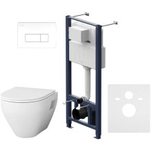 Комплект подвесной унитаз + система инсталляции Am.Pm Spirit 2.0 Pro M IS48001.701738