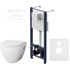 Комплект подвесной унитаз + система инсталляции Am.Pm Spirit 2.0 Pro M IS48001.701738