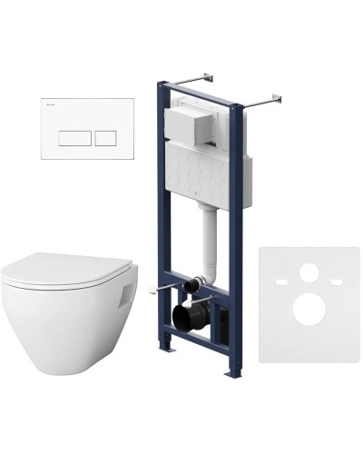 Комплект подвесной унитаз + система инсталляции Am.Pm Spirit 2.0 Pro S IS47001.701738