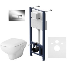 Комплект подвесной унитаз + система инсталляции Am.Pm Like Pro M IS48051.801700