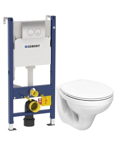 Комплект подвесной унитаз Kolo Idol M1310002U + система инсталляции Geberit 458.124.21.1