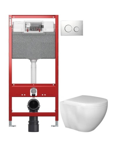 Комплект подвесной унитаз Bien Dune DNKA052N1VP0W3000 + система инсталляции Tece 9300302 + 9240921