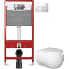 Комплект подвесной унитаз Bien Pent PNKA052N1VP0W3000 + система инсталляции Tece 9300302 + 9240921 SETPNKA052N1VP0W3000/14