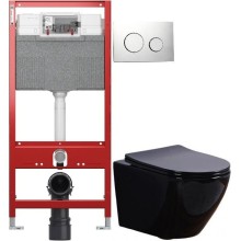 Комплект подвесной унитаз Esbano Azalea ESUPAZALB + система инсталляции Tece 9300302 + 9240921